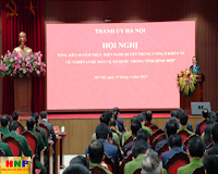 Thành ủy Hà Nội tổng kết 10 năm thực hiện Nghị quyết Trung ương 8 khóa XI